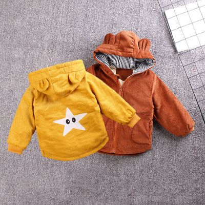 Chaqueta Acolchada de Forro Polar para Niña - Algodón Premium