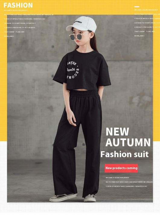 Conjunto Estampado: Camiseta Manga Corta + Pantalón Ancho Pierna Recta - Image 52