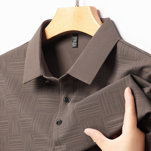 Polo Slim Fit Transpirable con Solapa - Elegancia Moderna para Hombre - Image 8