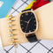 Reloj de Pulsera Tonneau Elegante para Mujer con Movimiento de Cuarzo
