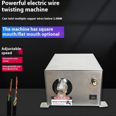 Máquina Torsionadora de Cables de Cobre Multiconductor para Baja Potencia