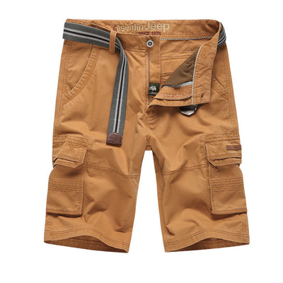 Shorts Casuales de Algodón con Múltiples Bolsillos - Corte Moderno y Cómodo - Image 7