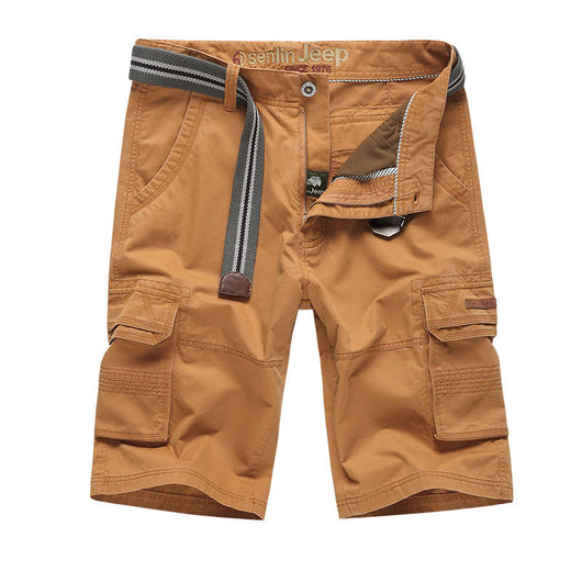 Shorts Casuales de Algodón con Múltiples Bolsillos - Corte Moderno y Cómodo - Image 7
