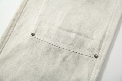Overol Suelto Estilo Vintage con Detalles Desgastados - Image 15