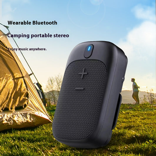 Parlante Bluetooth Portátil Lewoke para Senderismo y Camping