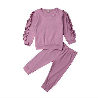 Traje Infantil Elegante con Mangas de Encaje - Image 5