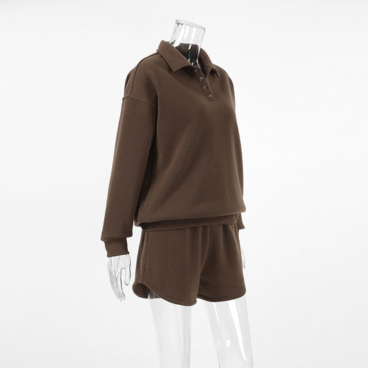 Conjunto Deportivo Polo y Shorts para Otoño e Invierno - Image 21