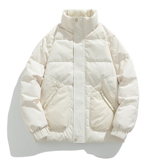 Chamarra de Plumas Ligera para Hombre - Estilo Invierno Holgado - Image 3