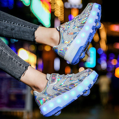 Patines con Ruedas Luminosas para Niños con Carga USB - Image 5
