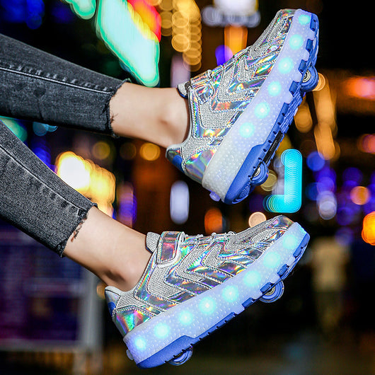 Patines con Ruedas Luminosas para Niños con Carga USB - Image 5