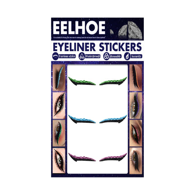 Delineador Adhesivo Diamantado Impermeable - Pegatinas de Eyeliner Gato Sexy para Maquillaje - Image 19