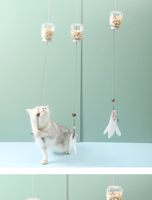 Comedero Educativo Interactivo para Gatos con Dispensador de Alimento - Image 10