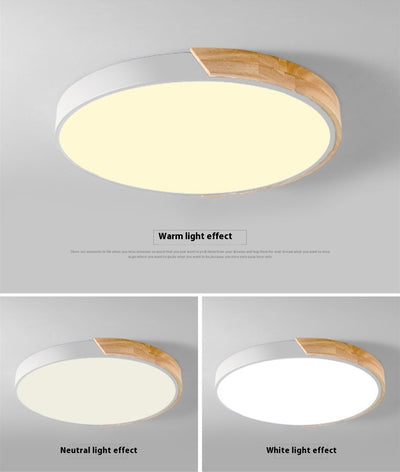 Lámpara de Techo Minimalista con Luz Creativa LED - Image 9