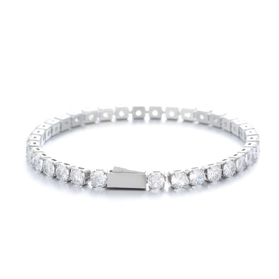 Pulsera para Hombre Acero Inoxidable con Circones y Cierre de Resorte - Image 13