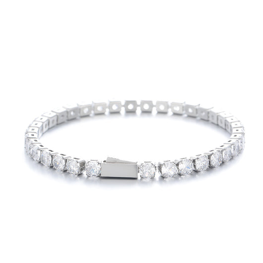 Pulsera para Hombre Acero Inoxidable con Circones y Cierre de Resorte - Image 13