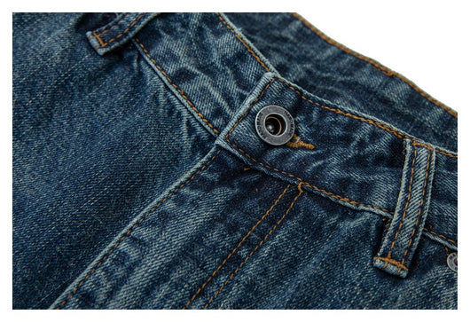 Jeans Rectos Holgados Lavados para Primavera - Versátiles y Cómodos - Image 12