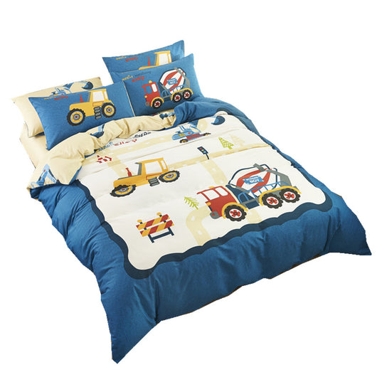 Juego de Cama Infantil con Diseños Animados Divertidos