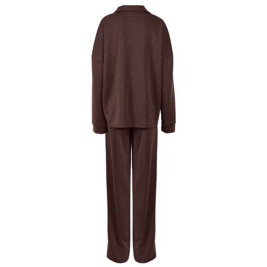 Traje Casual Francés con Cintura Alta y Pantalón - Elegancia Sofisticada - Image 3