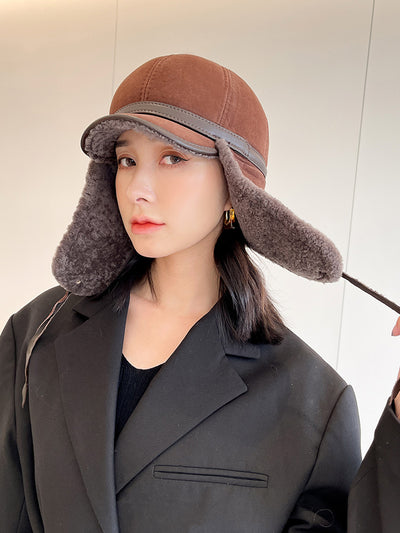 Gorro de Cuero con Orejeras Acolchadas para Invierno - Image 17