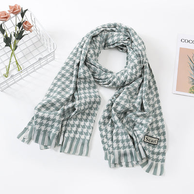 Bufanda Cashmere Cuadros para Mujer - Elegancia y Calidez - Image 10