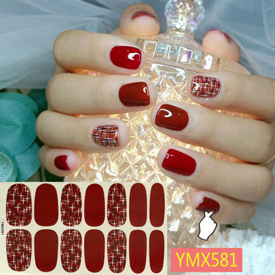 Calcomanías de Uñas Estilo Deportivo - Tendencia Net Red - Image 22