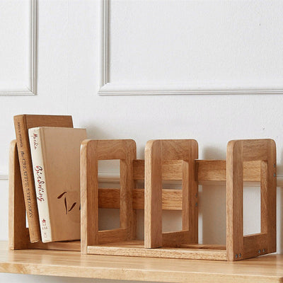 Soporte Extensible para Libros en Madera Maciza