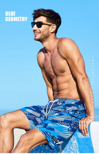 Shorts de Playa para Parejas con Estampado Digital de Secado Rápido - Image 25