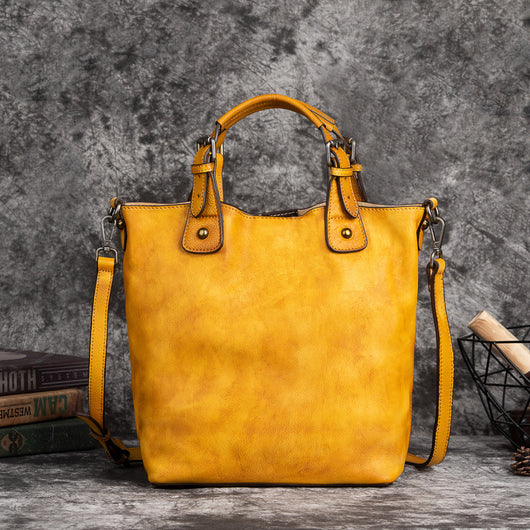 Bolso de Cuero Genuino Retro para Mujer - Estilo Vintage - Image 10