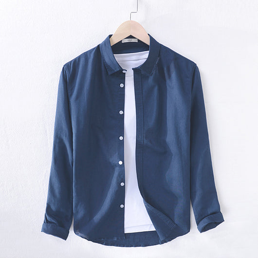 Camisa de Lino Manga Larga - Image 16
