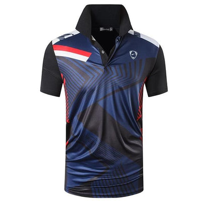 Polo Deportivo Manga Corta Rojo para Golf y Tenis - Image 10
