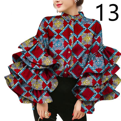 Camiseta Estampada con Volantes para Mujer - Ideal para Diario - Image 17