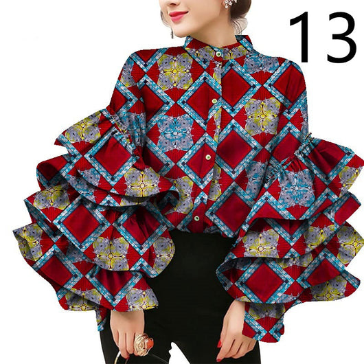 Camiseta Estampada con Volantes para Mujer - Ideal para Diario - Image 17