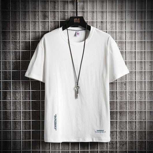 Playera Casual Suelta Cuello Redondo Manga Media - Image 6