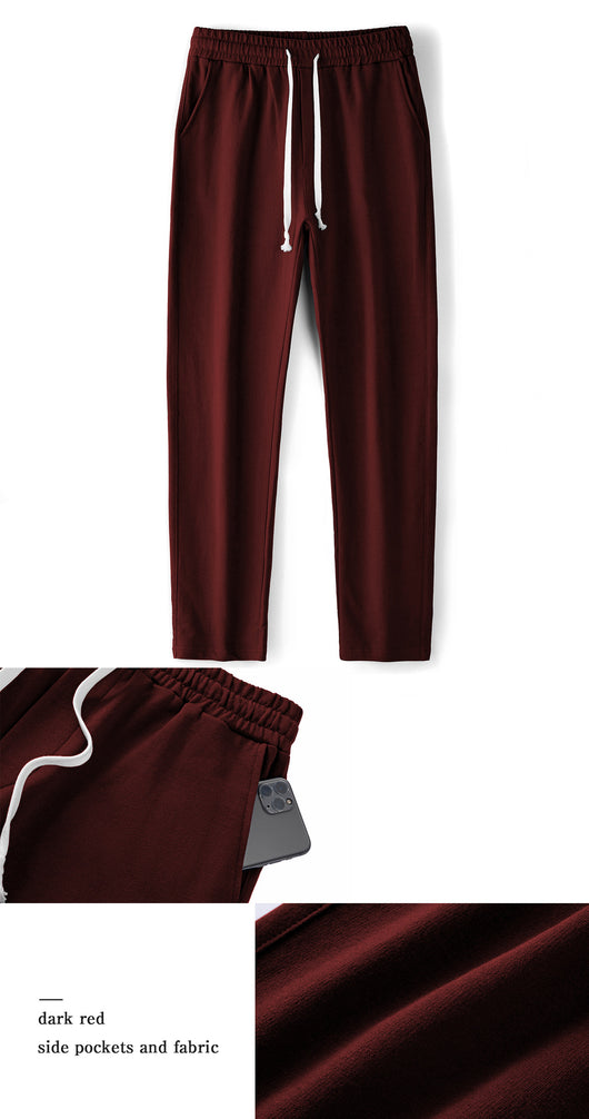 Pantalones de Chándal Holgados de Algodón para Hombre - Image 28