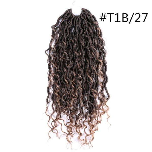 Cabello Trenzado Sucio con Fibra Sintética para Crochet - Image 3