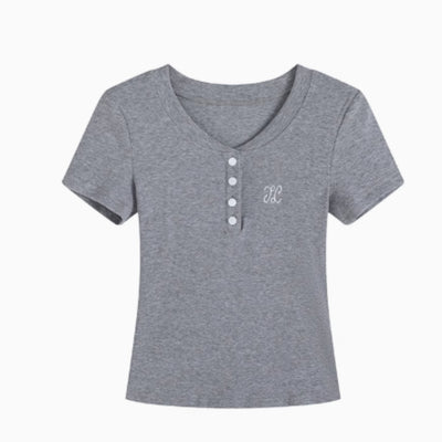 Camiseta Reductora de Manga Corta con Alta Elasticidad - Image 4