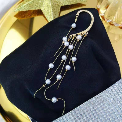 Aretes de Diamante Brillante con Clip Mariposa 2 en 1 - Image 3