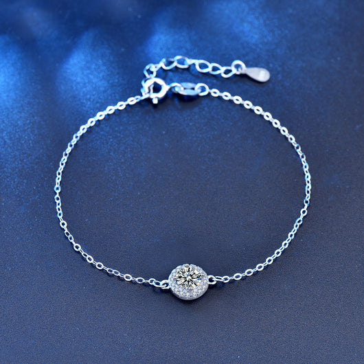 Pulsera de Plata Esterlina con Moissanita para Mujer - Image 9