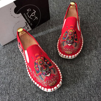 Zapatos Hombre Transpirables con Bordado Étnico y Suela Antideslizante - Image 3
