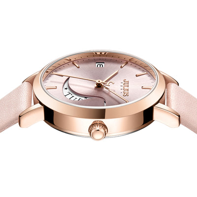 Reloj de Pulsera Multifuncional con Calendario y Carita Sonriente para Mujer - Image 8