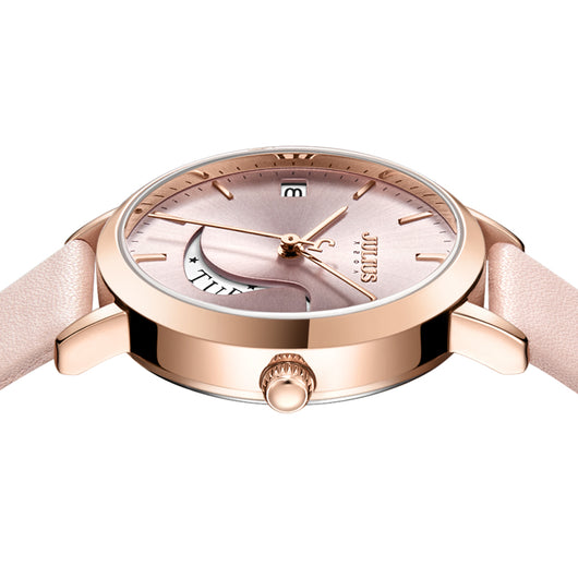 Reloj de Pulsera Multifuncional con Calendario y Carita Sonriente para Mujer - Image 8