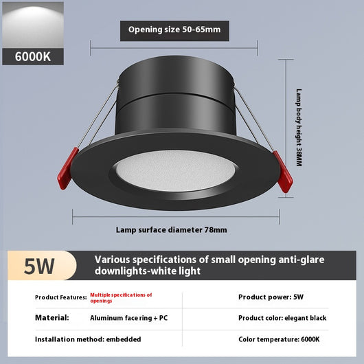 Foco Empotrado LED Ojo de Buey para Interiores - Image 20