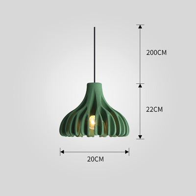 Lámpara Colgante Nórdica de Resina Creativa para Dormitorio y Salón - Image 14