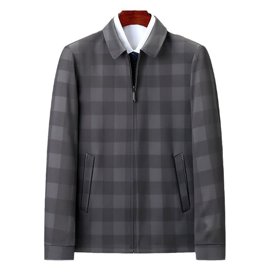 Blazer Cuadros Solapa Americana Ejecutivo Casual - Image 4