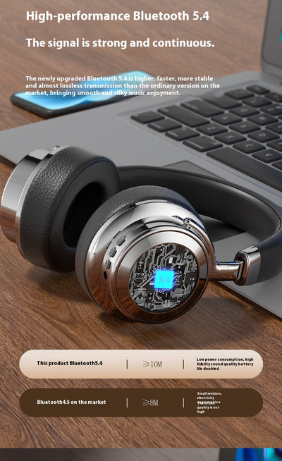 Auriculares Bluetooth Retro Estilo Maletín con Metal - Image 16