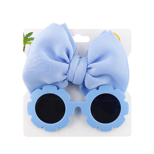 Set de Gafas de Sol Infantiles con Vincha de Moño - Protección y Estilo - Image 11