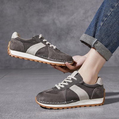 Zapatilla Retro Clásica de Cuero Genuino - Image 2