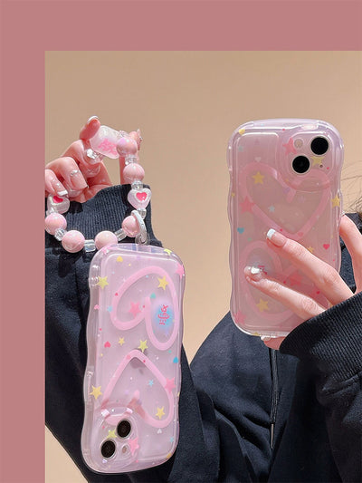 Funda para Celular Love Air Cushion con Cadena - Image 4