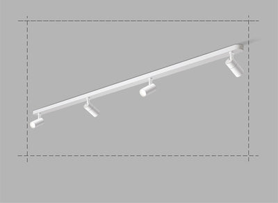 Sistema de Iluminación LED sobre Riel para Comercios y Salas - Image 3