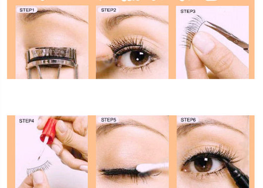 Pestañas Postizas Voluminosas Ojos Grandes - Pack 4 Pares - Image 4